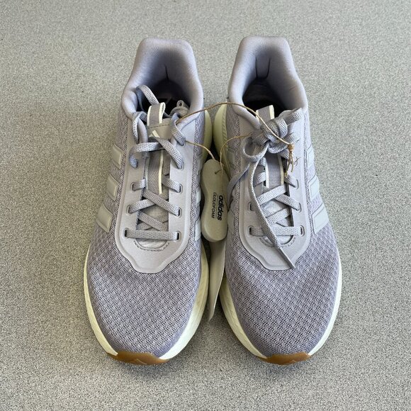 NEW Adidas Plrpath Women's Size 7 Cloudfoam Comfort Running Shoes Gray/ Purple - Picture 8 of 8